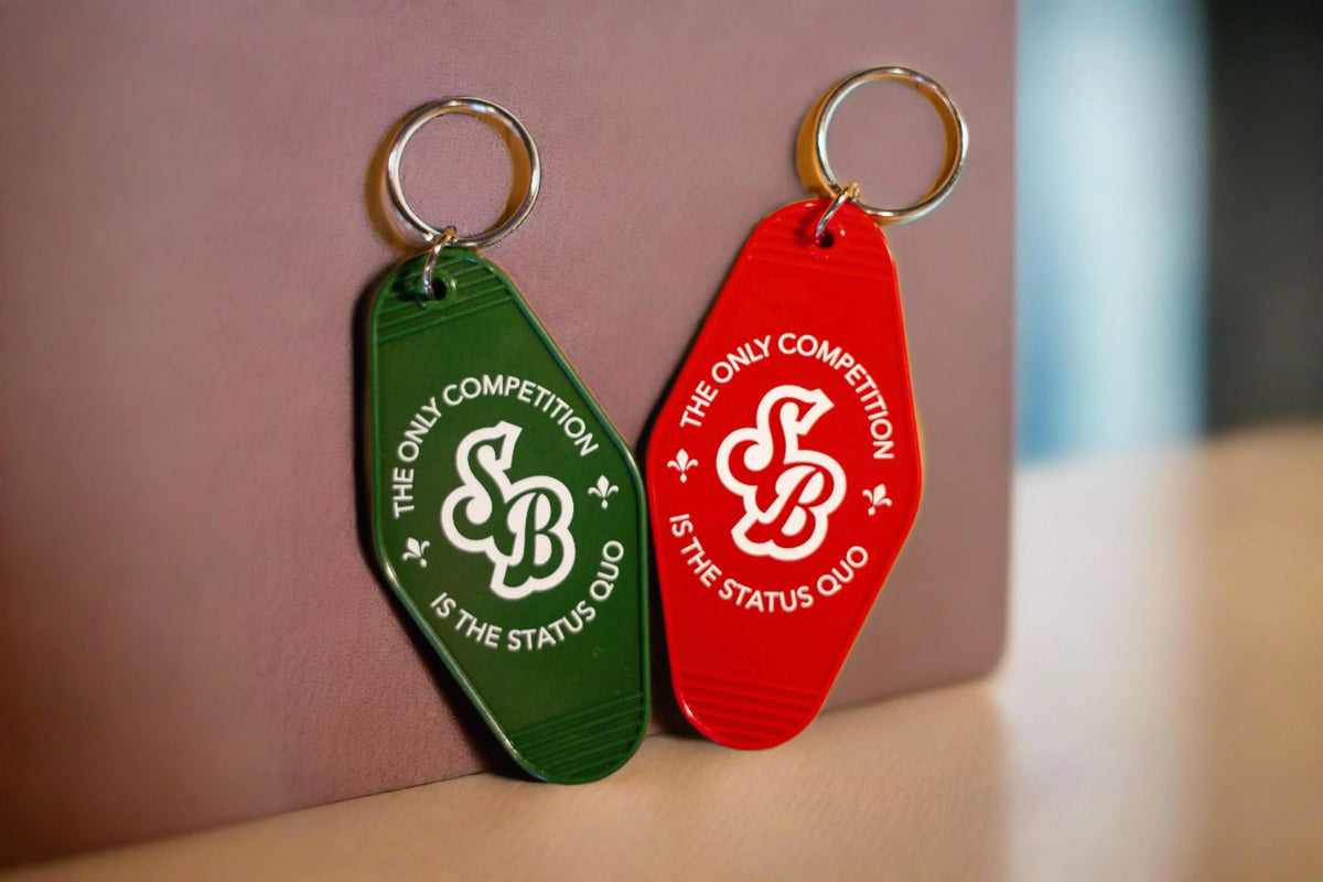 The Sports Bra Restaurant & Bar The Sports Bra "Motel" Keychain Accessories