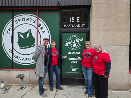 The Sports Bra Restaurant & Bar Meet our Franchisees: Eve Keller, owner of The Sports Bra Indianapolis