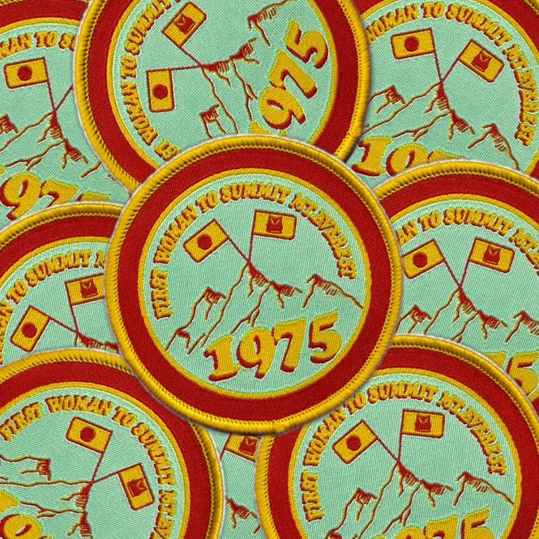 The Sports Bra Restaurant & Bar Legacy Patch #004 | Junko Tabei (1975 Legacy)  Legacy Patches